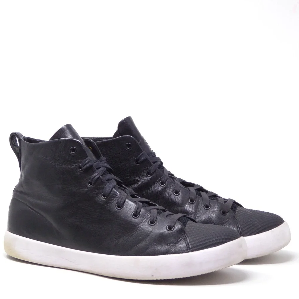 Converse Mens Chuck Taylor All Star Modern High Top HTM Black Leather 12.5